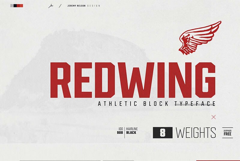 20款免费可商用英文字体合集